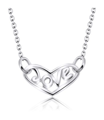 Love & Heart Silver Necklaces Line SPE-220