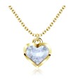 Valentine Heart Silver Necklace SPE-2249