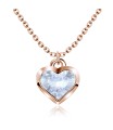 Valentine Heart Silver Necklace SPE-2249