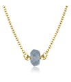 Stylish Labradorite Silver Necklace SPE-2302