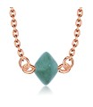 Green Aventurine Silver Necklace SPE-2303