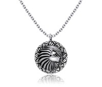 Vintage Styled Silver Necklace SPE-2314