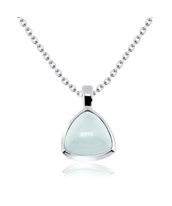 Aquamarine Necklace Silver SPE-2502