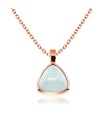 Aquamarine Necklace Silver SPE-2502