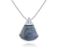 Labradorite Necklace Silver SPE-2505