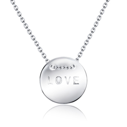 Love Silver Necklace SPE-3150