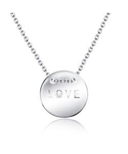 Love Silver Necklace SPE-3150