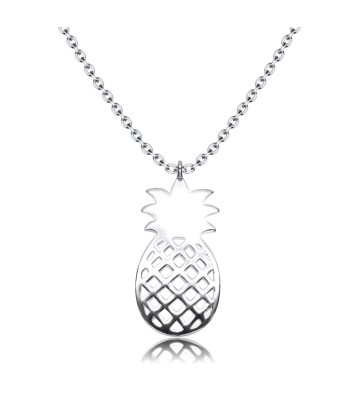 Pineapple Silver Necklace SPE-3168