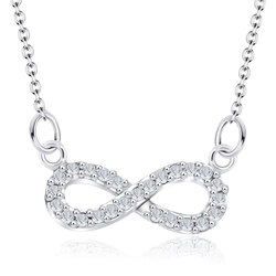 Shinny Infinity Shaped Necklaces Line SPE-749