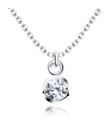 Necklace Silver Classic Circle SPE-80