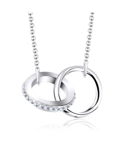 Joined Rings Necklaces SPE-819