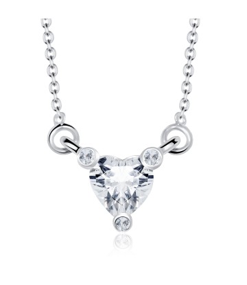 Necklace Silver Splendid Heart SPE-86