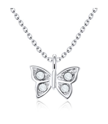 Necklace Silver Sweet Butterfly SPE-92