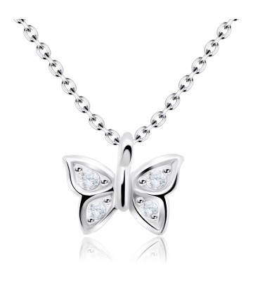 Necklace Silver Sweet Butterfly SPE-92n