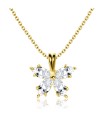 Necklace Silver Shining Flower SPE-95