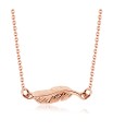 Beautiful Leaf Silver Necklace SPE-964