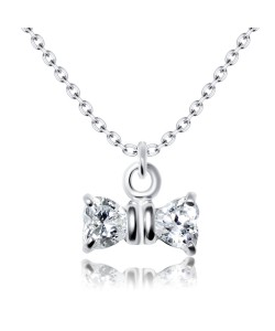 Necklace Silver Little Bow SPE-97