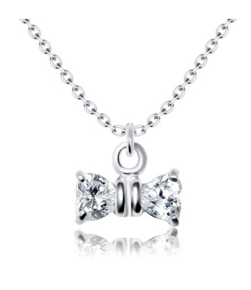 Necklace Silver Little Bow SPE-97