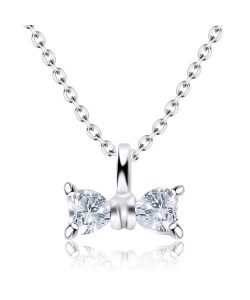 Necklace Silver Cutie Bow SPE-97n