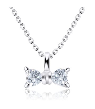 Necklace Silver Cutie Bow SPE-97n