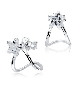 Star CZ Stud Earring STC-2156