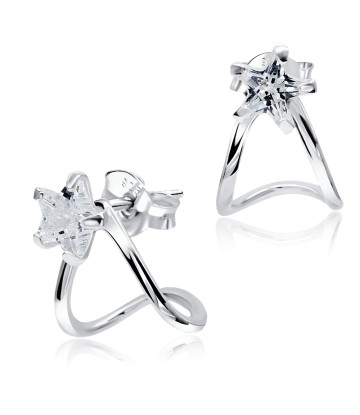 Star CZ Stud Earring STC-2156