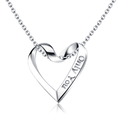 Necklace Silver Only You VAL-01