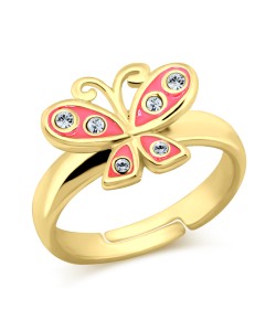 Kids Rings Beauty Butterfly CDR-08-GP