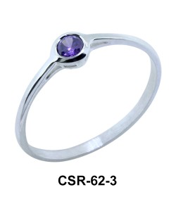 Silver Ring Classic Style 3mm CSR-62-3