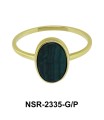 Malachite Silver Rings NSR-2335