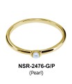 Pearl Silver Rings NSR-2476-PI