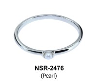 Pearl Silver Rings NSR-2476-PI