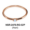 Pearl Silver Rings NSR-2476-PI