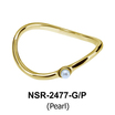 Pearl Silver Rings NSR-2477-PI