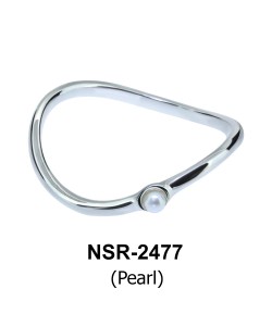 Pearl Silver Rings NSR-2477-PI