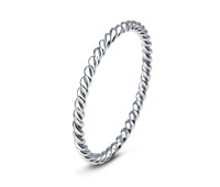 Rhodium Silver Rings NSR-420-RP