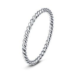 Rhodium Silver Rings NSR-420-RP