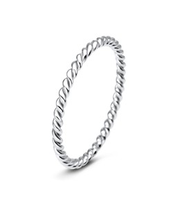 Silver Ring Plain Spiral NSR-420