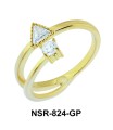 Beautiful CZ Design Ring NSR-824