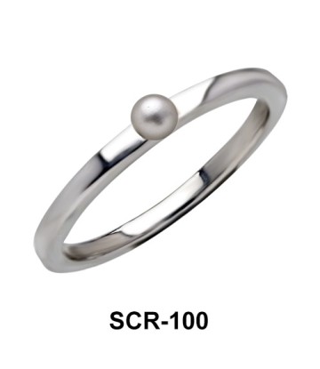 Little Pearl Silver Ring SCR-100