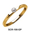 Little Pearl Silver Ring SCR-100