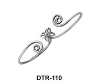 Double Toe Ring Butterfly Shaped DTR-110