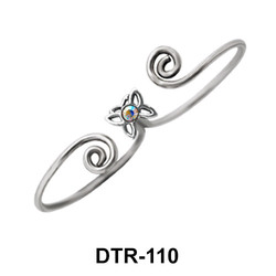Double Toe Ring Butterfly Shaped DTR-110
