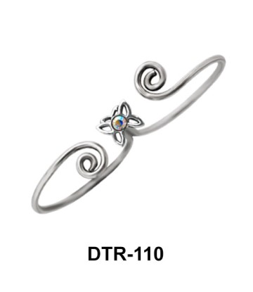 Double Toe Ring Butterfly Shaped DTR-110