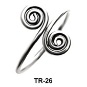 Toe Ring Spiral Shaped TR-26