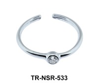Toe Ring Bow Shaped TR-NSR-533