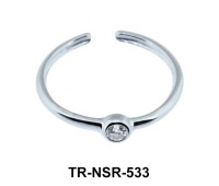 Toe Ring Bow Shaped TR-NSR-533