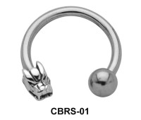 Dragon Nipple Circular Barbell CBRS-01