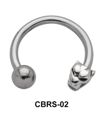Tiger Nipple Circular barbell CBRS-02