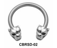 Wild Style Nipple Circular Barbell CBRSD-02